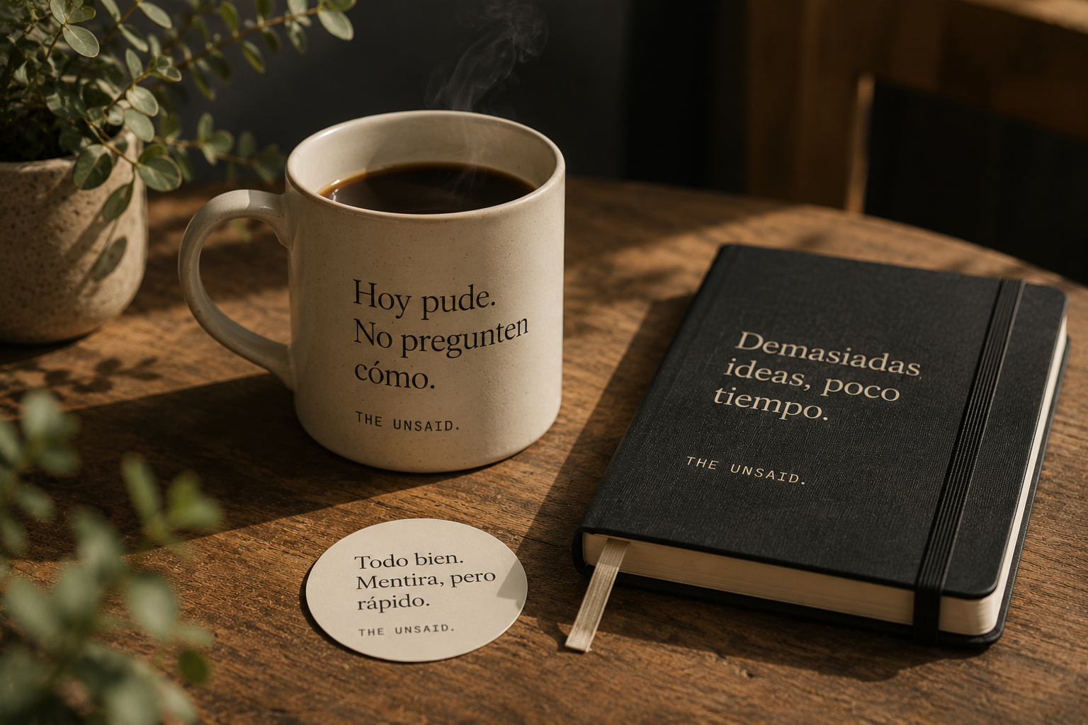 Mug — Hoy pude. No pregunten cómo.